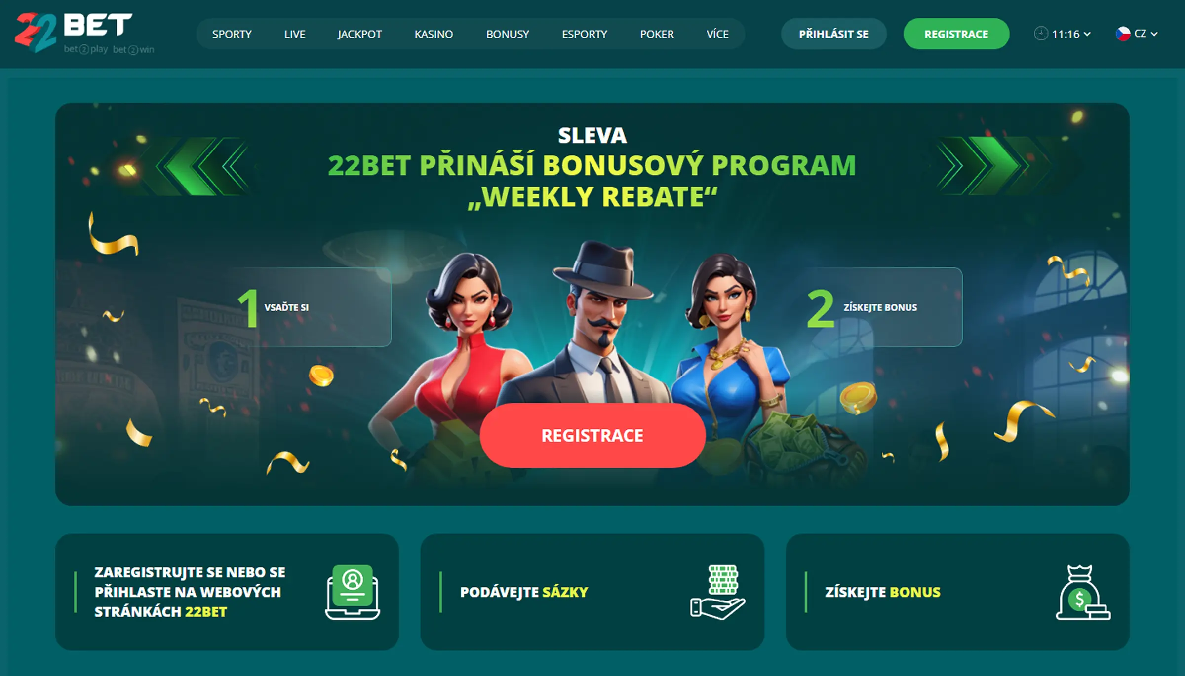 22Bet Bonusový Program 22Bet Bonusový Program